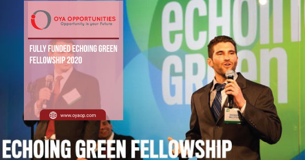 Fully Funded Echoing Green Fellowship 2020