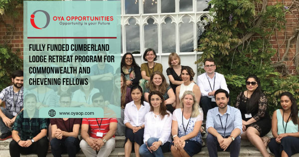 Fully Funded Cumberland Lodge Retreat Program 2019/2020