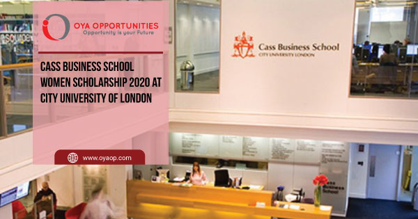 Cass Business School Women Scholarship 2020 at City University of London