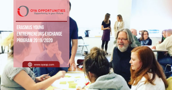 Erasmus Young Entrepreneurs Exchange Program 2019/2020