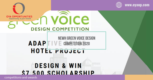 NEWH Green Voice Design Competition 2020