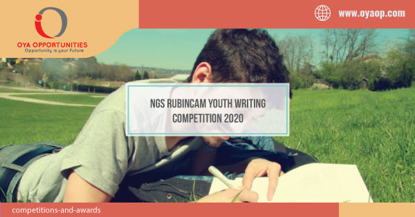 NGS Rubincam Youth Writing Competition