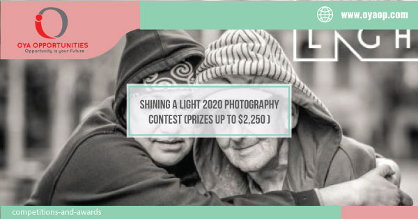 Shining A Light 2020 Photography Contest (Prizes up to $2,250 )