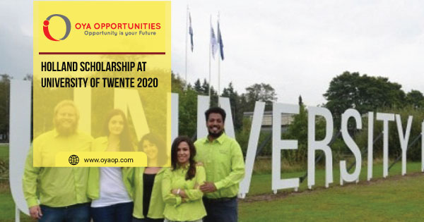 Holland Scholarship at University of Twente 2020