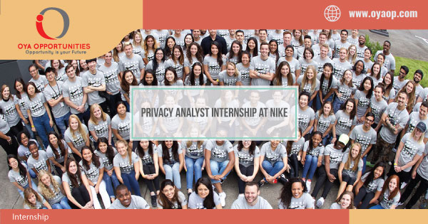 Privacy Analyst Internship at Nike