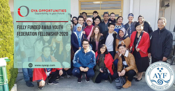 Fully Funded Awaji Youth Federation Fellowship 2020