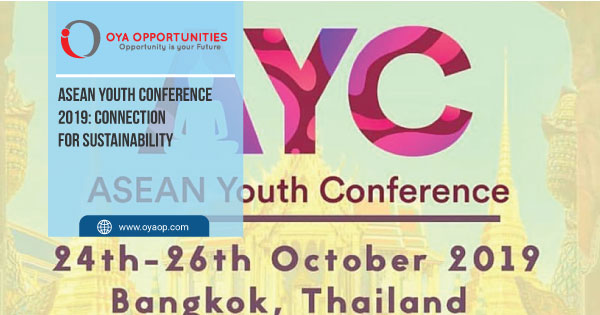 ASEAN Youth Conference 2019: Connection for Sustainability