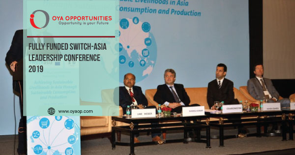 Fully Funded SWITCH-Asia Leadership Conference 2019