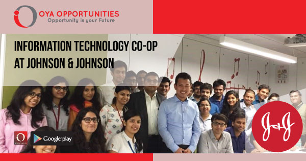 Information Technology Co-op at Johnson & Johnson