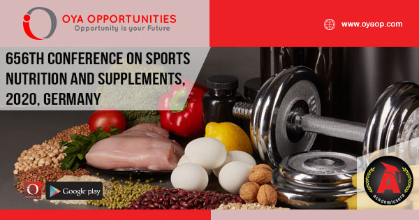 656th Conference on Sports Nutrition and Supplements, Germany