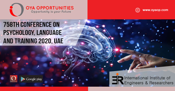 758th Conference on Psychology, Language and Training, UAE