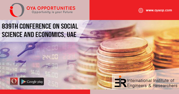 839th Conference on Economics and Social Science, UAE