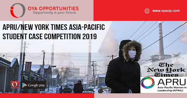 APRU/New York Times Asia-Pacific Student Case Competition 2019