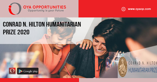 Conrad N. Hilton Humanitarian Prize 2020