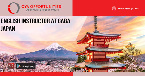 English Instructor at Gaba, Japan