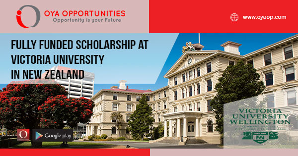 Fully Funded Scholarship at Victoria University in New Zealand