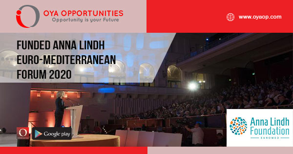 Funded Anna Lindh Euro-Mediterranean Forum 2020