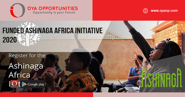 Funded Ashinaga Africa Initiative 2020
