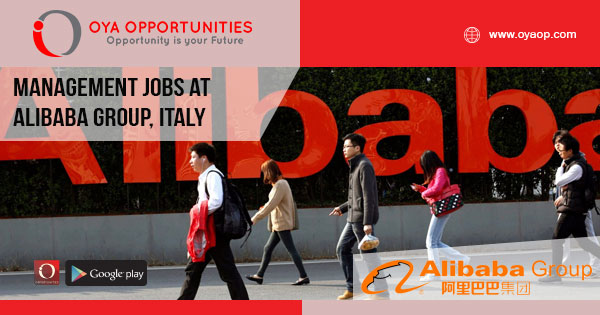 Management jobs at Alibaba Group, Italy