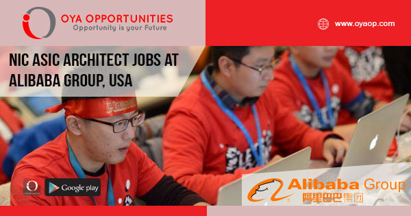 NIC ASIC Architect jobs at Alibaba Group, United States