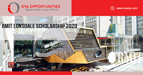 RMIT Lonsdale Scholarship 2020