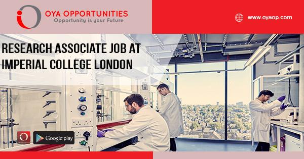 Research Associate Job at Imperial College London
