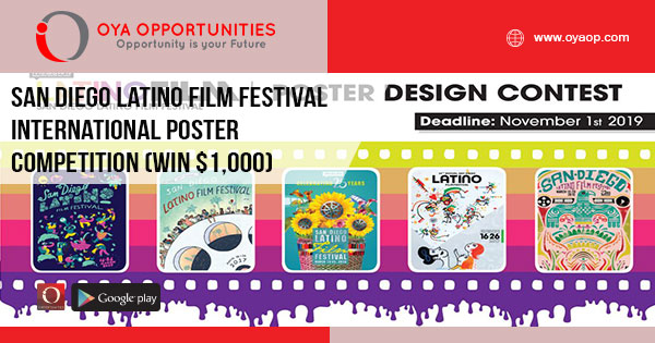 San Diego Latino Film Festival International Poster Competition (Win $1,000)