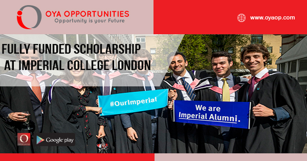 Fully Funded Scholarship at Imperial College London