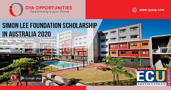 Simon Lee Foundation Scholarship in Australia 2020