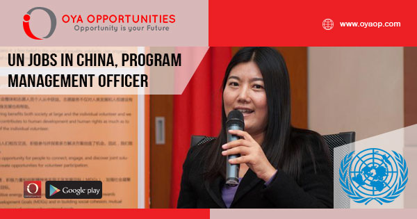 UN Jobs in China, Program Management Officer