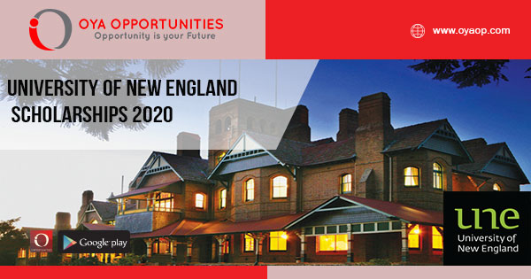 University of New England Scholarships 2020
