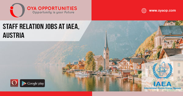 Staff relation jobs at IAEA, Austria