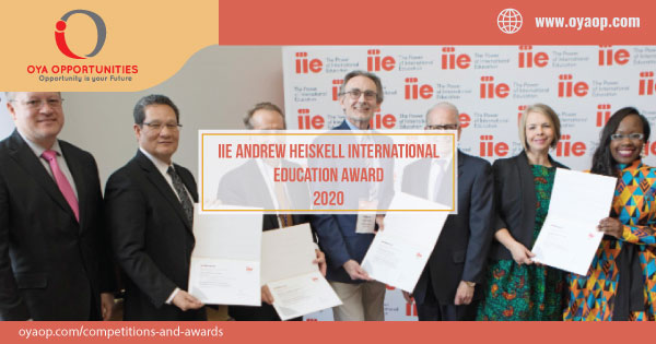 IIE Andrew Heiskell International Education Award 2020