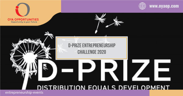D-Prize Entrepreneurship Challenge 2020