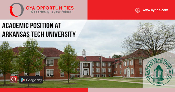 Academic Position at Arkansas Tech University