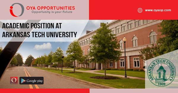 Academic position at Arkansas Tech University