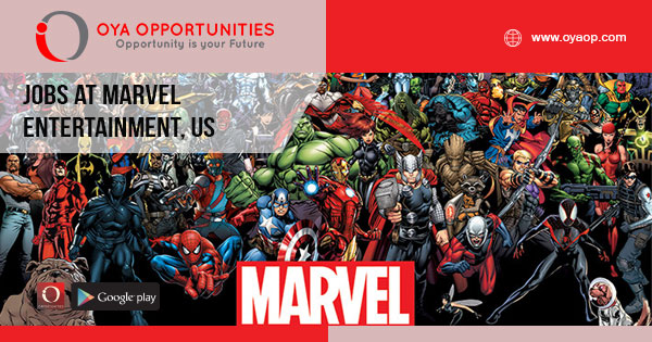 Jobs at Marvel Entertainment, United States