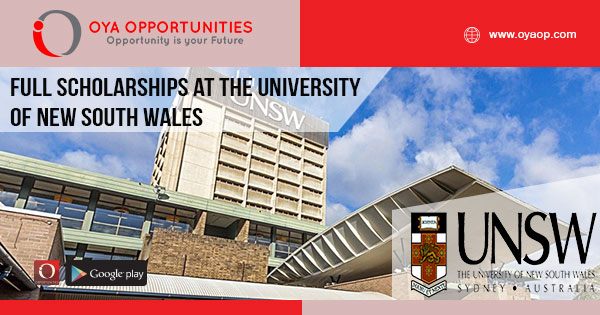 Full Scholarships at the University of New South Wales