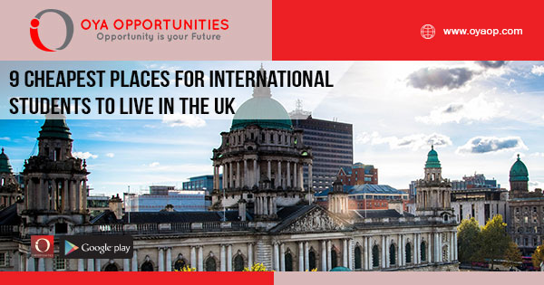 9 Cheapest Places for International Students to Live in the UK