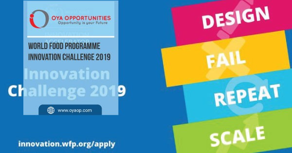 World Food Programme Innovation Challenge 2019