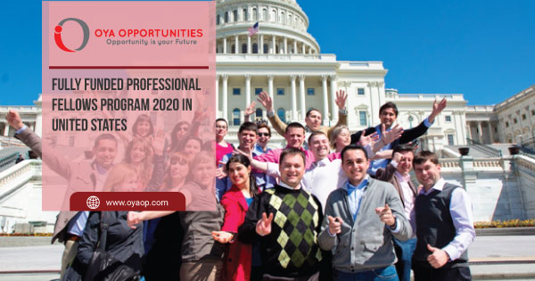 Fully Funded Professional Fellows Program 2020 in United States