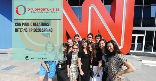 CNN Public Relations Internship 2020 Spring