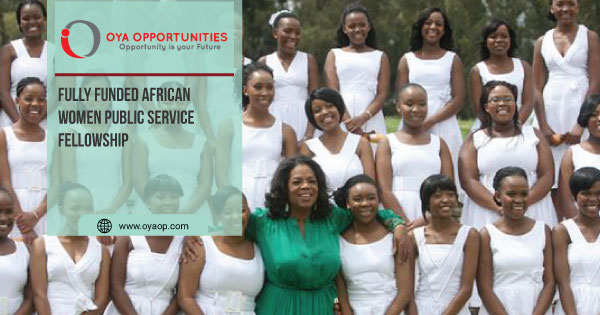 Fully Funded African Women Public Service Fellowship