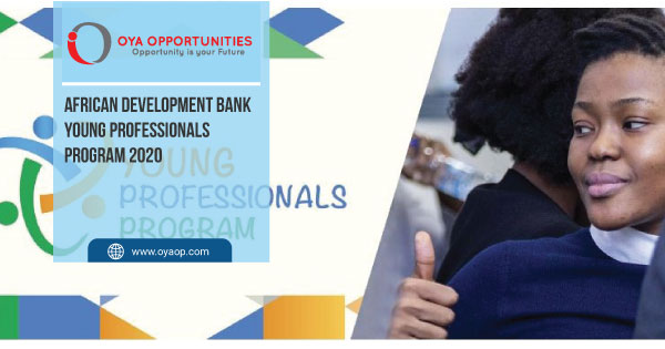 African Development Bank Young Professionals Program 2020