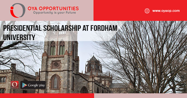 Presidential Scholarship at Fordham University