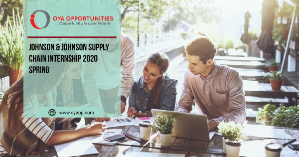 Johnson & Johnson Supply Chain Internship 2020 Spring