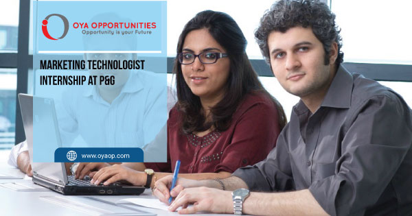 Marketing Technologist Internship at P&G