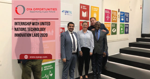 Internship with United Nations Technology Innovation Labs 2020