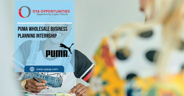 Puma Wholesale Business Planning Internship