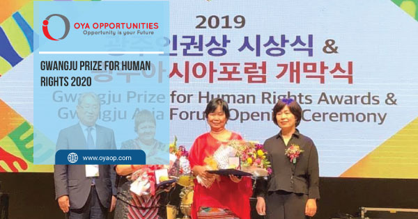Gwangju Prize for Human Rights 2020